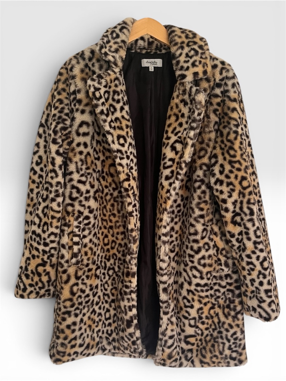 Lightweight Leopard Print Coat